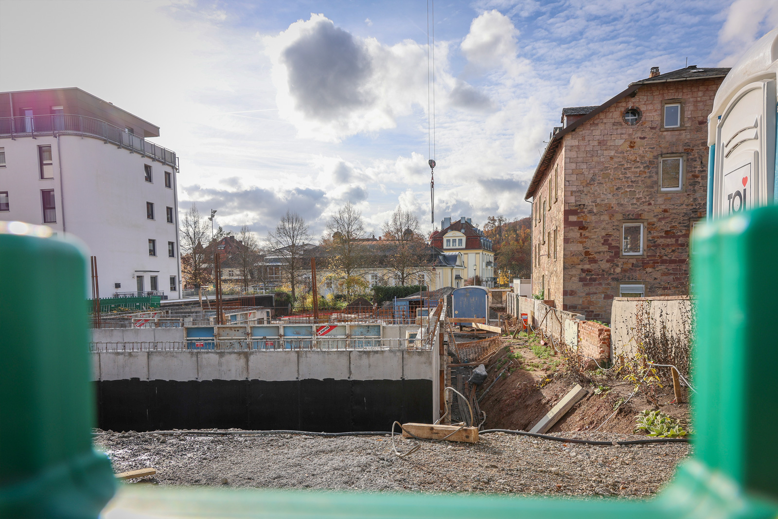 Neue Räume für Fachärzte in der Salinenstraße.